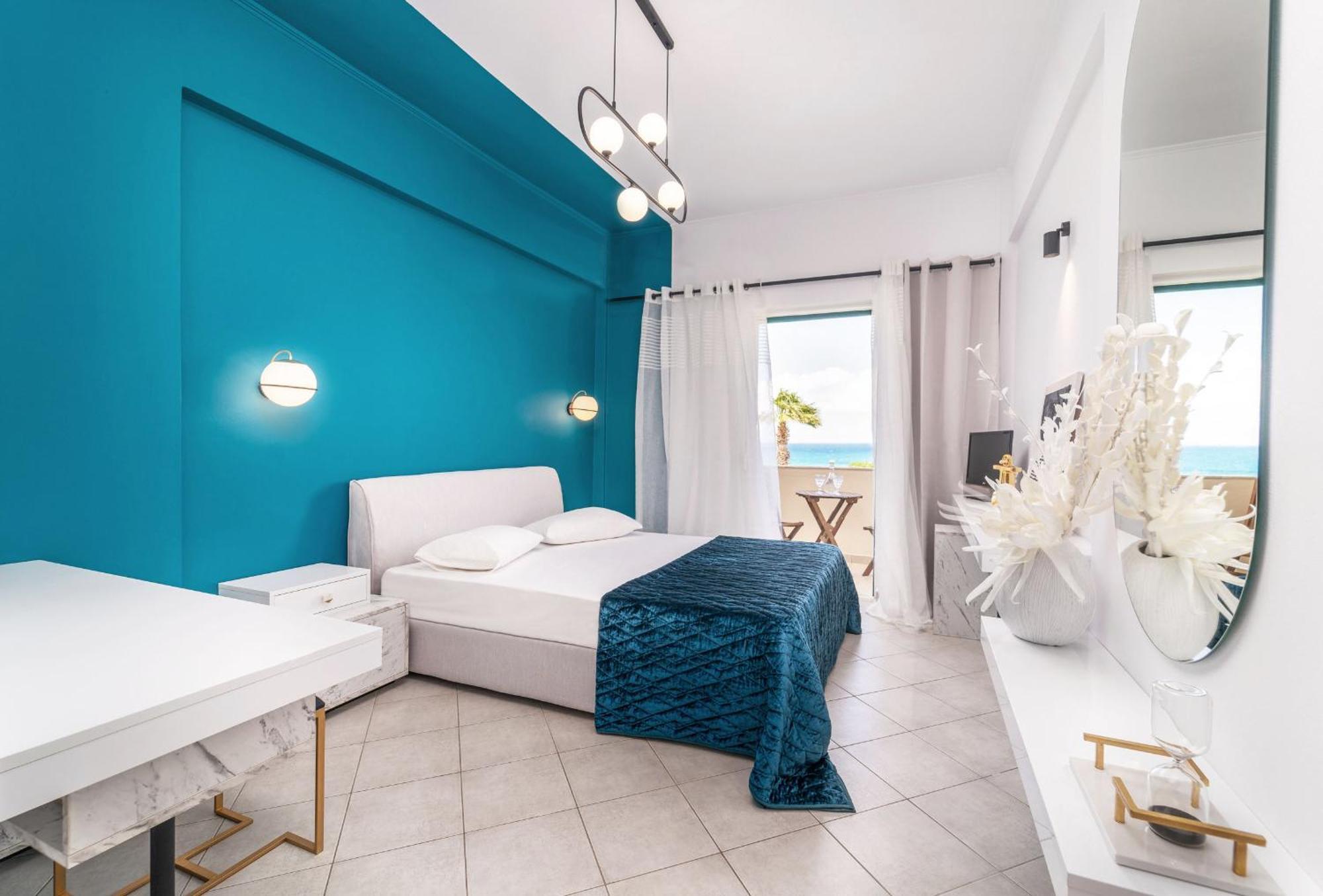 San Giovanni Beach Resort And Suites 圣爱奥尼斯米科 客房 照片